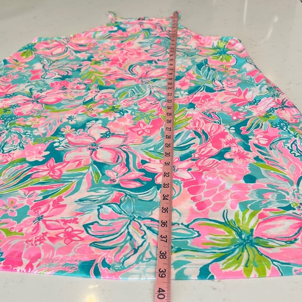 Lilly Pulitzer Margot Halter Swing Dress Hot on the Scene Print XL - Picture 9 of 9